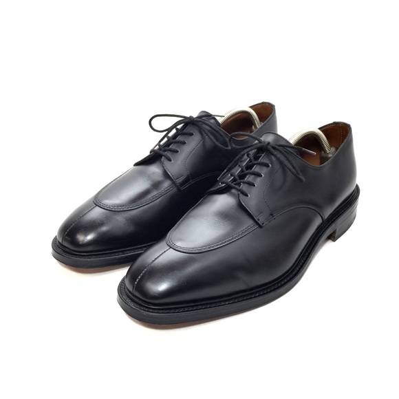 - SOLD - Louis Roth Bench Made Blk Leather Split Toe Derby - Picture 2 of 13